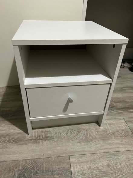 Photo of free Bedside 1 drawer (Borehamwood) #1