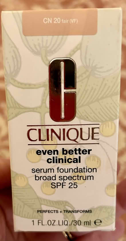 Photo of free Clinique foundation make up (Park Blvd) #1