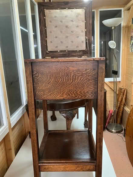 Photo of free Solid Oak Vintage Sewing Box (Tollesbury CM9) #2