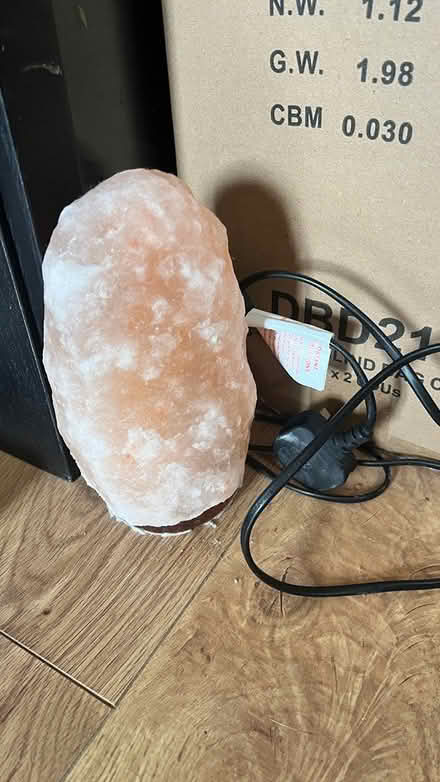 Photo of free Rock salt lamp (Gorton M18) #1