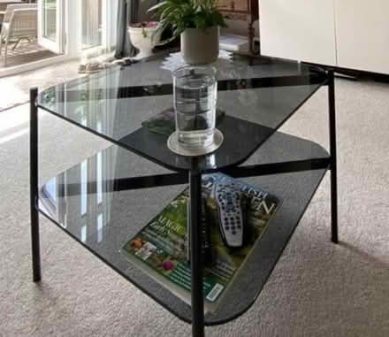 Photo of free Relisted due to cancellation: Square glass coffee table. (Tunbridge Wells S. TN2) #1
