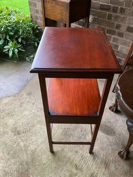 Photo of free Wooden Side Table with Drawer (Tollesbury CM9) #2