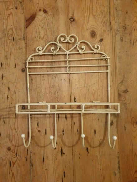 Photo of free Metal shelves and hooks (SW8 Oval Vauxhall) #1