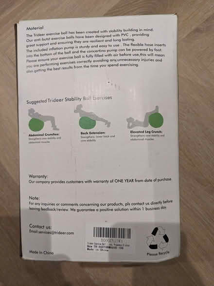 Photo of free Exercise Ball (Dublin 14) #1