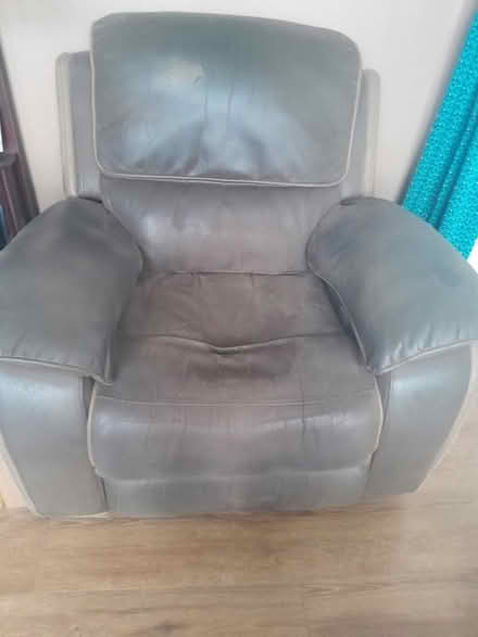 Photo of free Reclining Armchair-Chocolate Brown (Bury Park LU3) #3