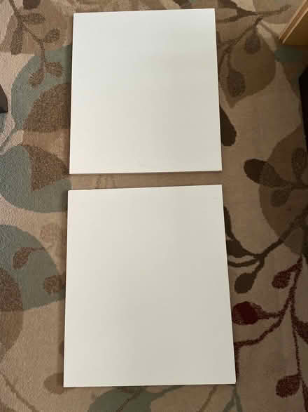 Photo of free Large White Shelves (Catonsville) #1