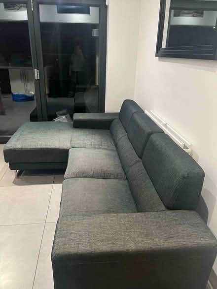 Photo of free 3 seater grey sofa (Broxbourne, EN10) #1