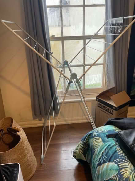 Photo of free Fold flat clothes drying airer (Leytonstone E11) #1