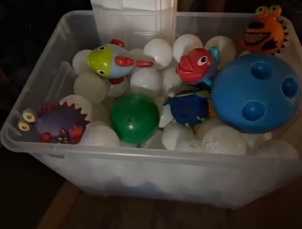 Photo of free Lots of white plastic balls (Risinghurst OX3) #1