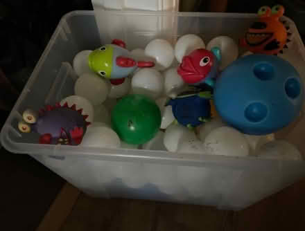 Photo of free Lots of white plastic balls (Risinghurst OX3) #1