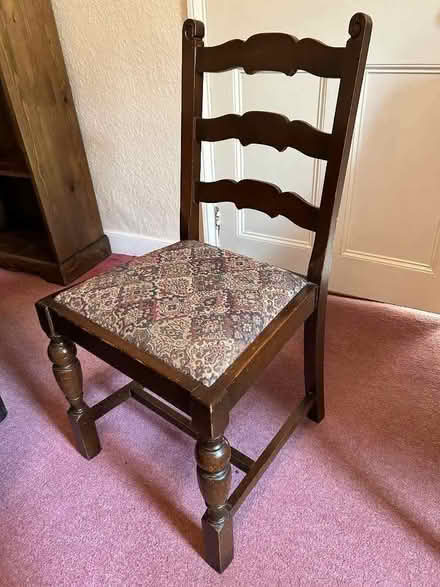Photo of free Drop leaf table and 4 chairs (Motherby CA11) #2