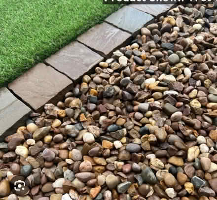 Photo of Garden pebbles (Hillsborough) #1