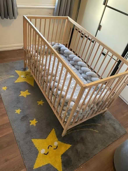 Photo of free IKEA Sniglar cot (120x60cm) (Leytonstone E11) #3