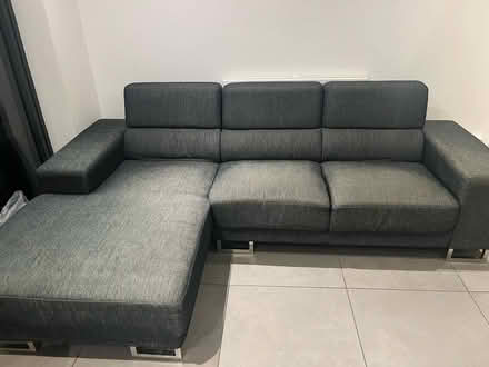 Photo of free 3 seater grey sofa (Broxbourne, EN10) #2