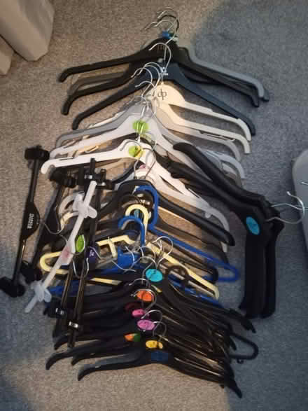 Photo of free Plastic Clothes Hangers (CT8) #1