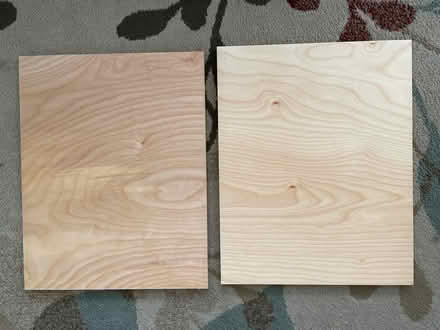 Photo of free 2 Wooden Shelves (Catonsville) #1