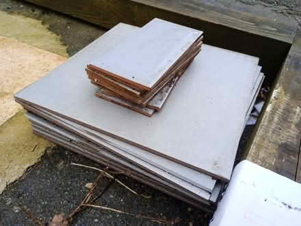 Photo of free 12 in Gray tiles, floor or wall (Stroud GL5) #1