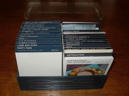 Photo of free Menu Cards in collection box (Highcliffe BH23) #1