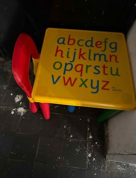 Photo of free Baby table (Surrey quays) #1