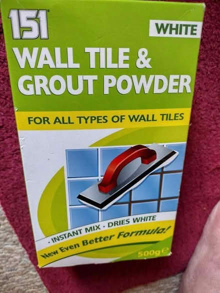 Photo of free Tile grout (Llandrindod LD1) #1