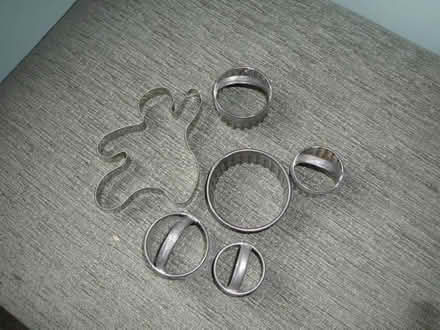 Photo of free pastry or biscuit cutters old (Great Moor SK7) #1