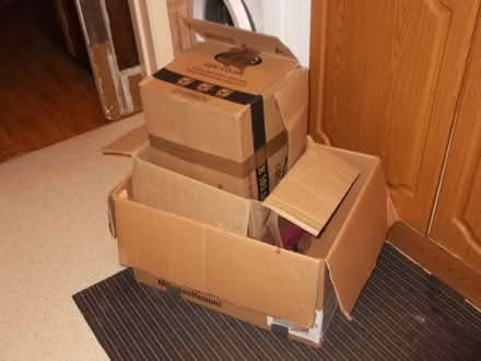 Photo of free Strong cardboard boxes (Walton) #1