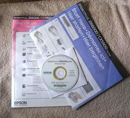 Photo of free Vintage Epson Stylus Printer DX6000 (MK42) #3