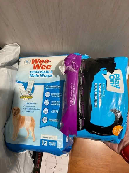 Photo of free Disposable dog diapers and wraps (Oregon) #1