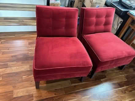 Photo of free 2 comfy chairs (Fremont) #2