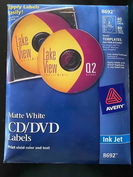 Photo of free AveryCD Labels for Printing (Great Valu, Crozet) #1