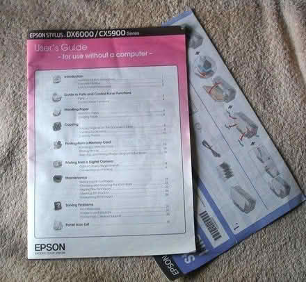 Photo of free Vintage Epson Stylus Printer DX6000 (MK42) #4