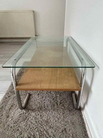 Photo of free Coffee table with glass top (Burnage, M19) #2