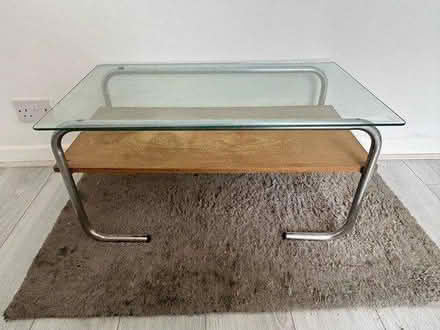 Photo of free Coffee table with glass top (Burnage, M19) #1