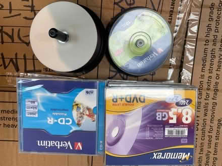 Photo of free Blank CDs, DVDs and jewel cases (Dereham Rd area NR2) #1