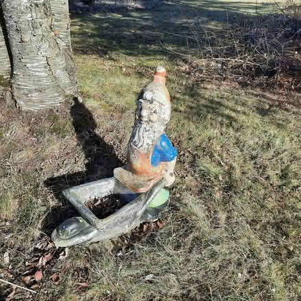 Photo of free garden gnome (West Milton) #2