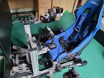Photo of free Driving/flying sim rig - aluminium profile (8020) (Burnmill Farm LE16) #2