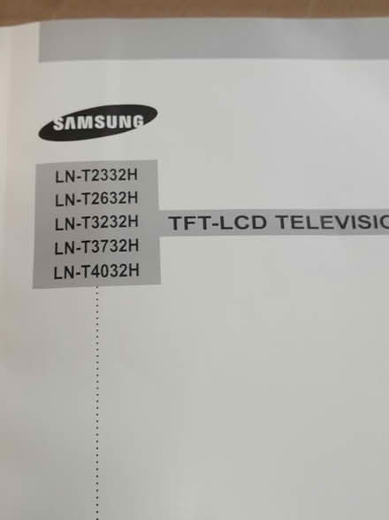 Photo of free Samsung 42" TV (Arlington MA) #3