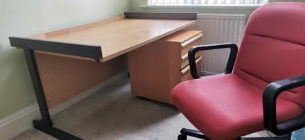 Photo of free Desk, Chair and Cabinet (Staple Hill BS15) #3