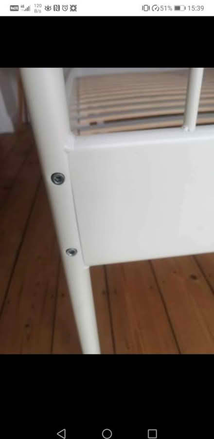 Photo of free Ikea double bed frame (SK3) #4