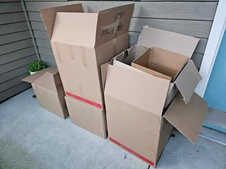 Photo of free Boxes (West Seattle) #1