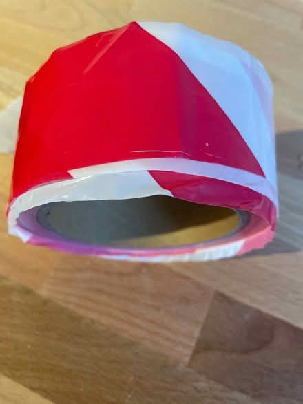 Photo of free Plastic hazard tape (non- adhesive ) (Broughton PR3) #1