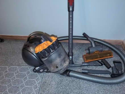 Photo of free Dyson Cylinder Hoover with Tools (Saltney, Chester) #1