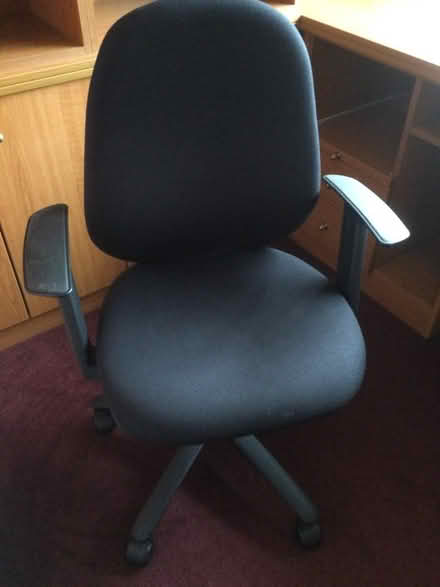 Photo of free Office Chair - Black (Oaken WV8) #1