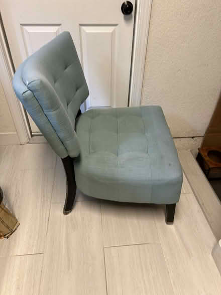 Photo of free Accent Chair - Cerulean (Rengstorff and Middlefield) #2