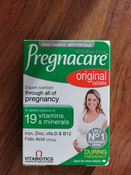 Photo of free Pregnacare sample pack (Old Woking GU22) #1
