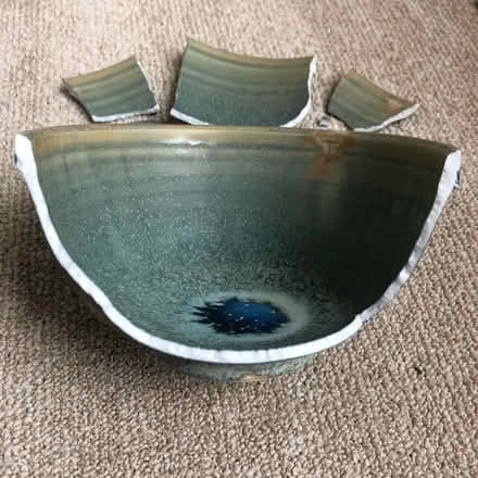 Photo of free Beautiful but broken bowl (Cal Young) #2
