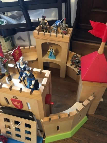 Photo of free Wooden toy castle (Mousehold NR3) #1
