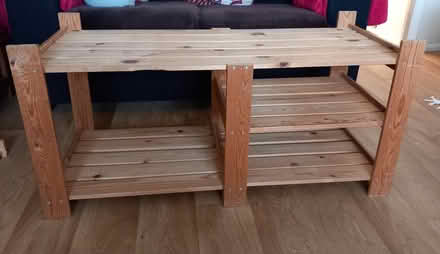 Photo of free Wooden tv unit (whitstable) #1