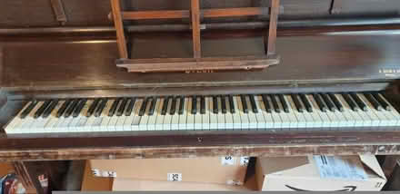 Photo of free Steck upright piano (Halford SY7) #4