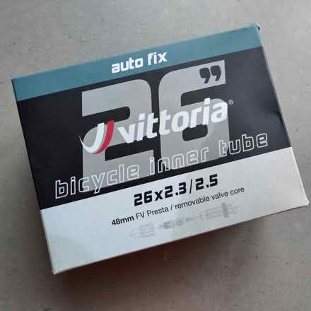 Photo of free Vittoria 26" (2.3" to 2.5") inner tube Presta valve (Brookhouse LA2) #1